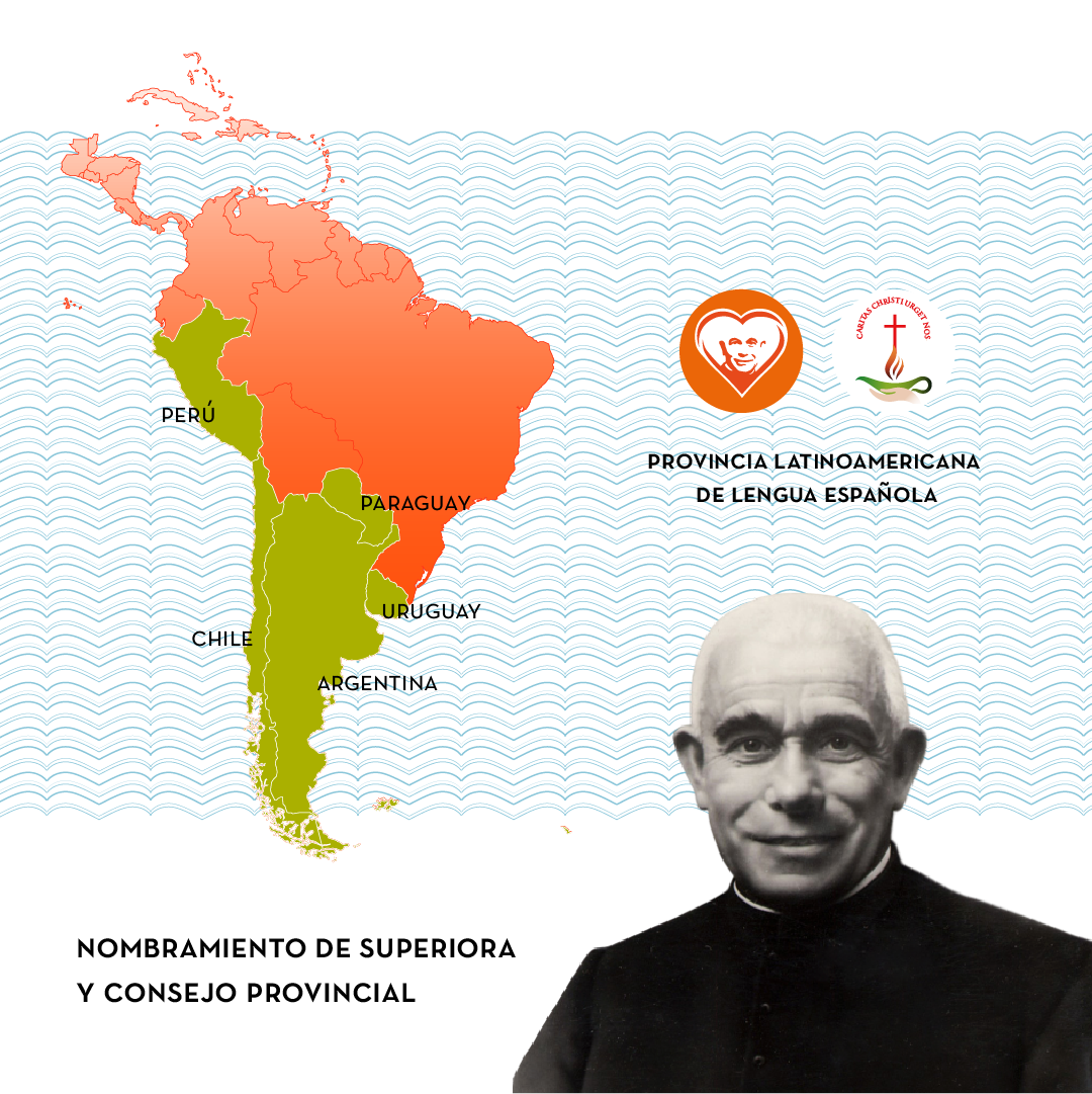 Se nombra a Superiora Provincial y Consejo de la nueva Provincia Latinoamericana
