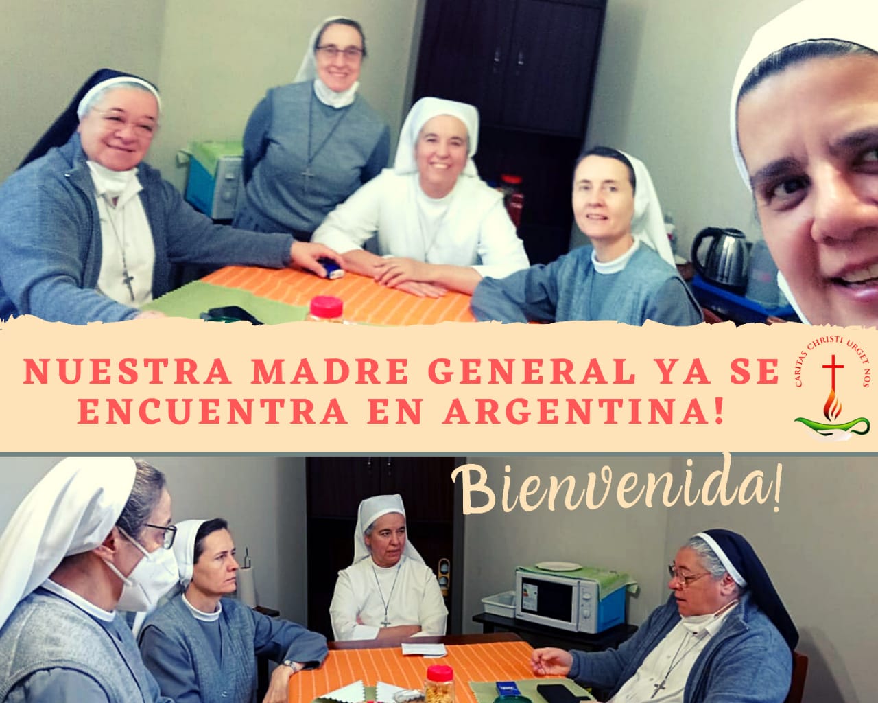 Madre Ma. Mabel llegó a Argentina