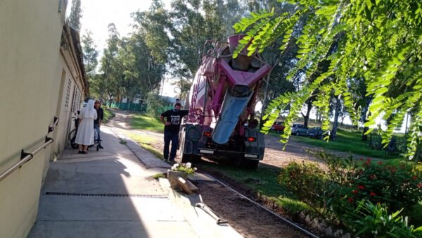 Avanzan las obras de remodelación en la comunidad de Bahía Blanca