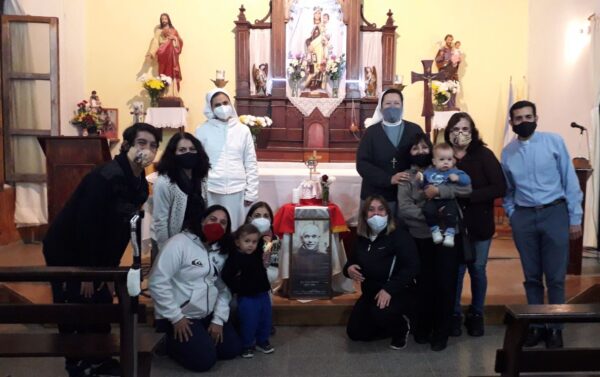 Comunidad de Costa de Araujo celebró a nuestro Santo Fundador