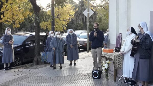 Caravana de los santos Bonifacio y Sabino pasó por nuestra Casa Provincial