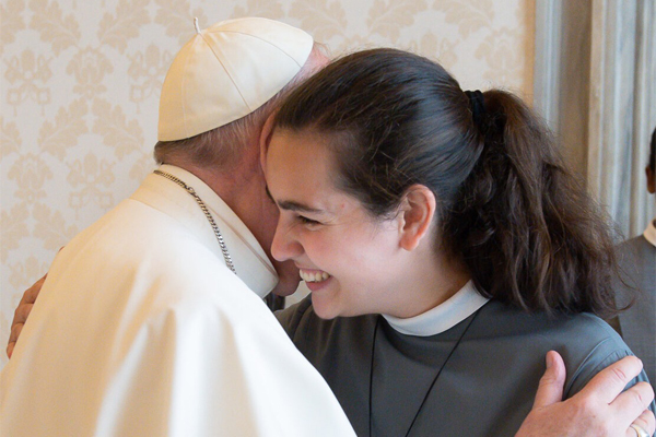 “Jamás pensé en ser religiosa” “Jamás pensé en ser religiosa”