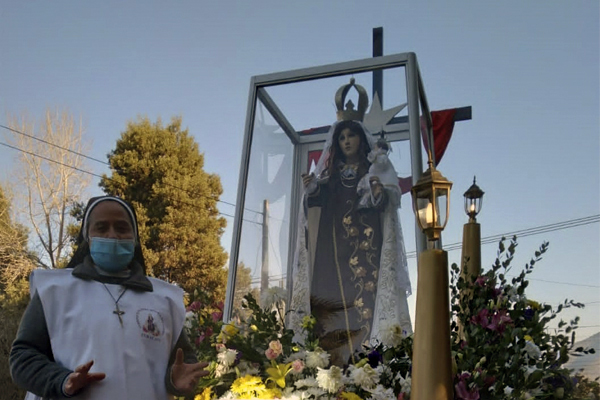 Chile: La Virgen recorrió Curacaví