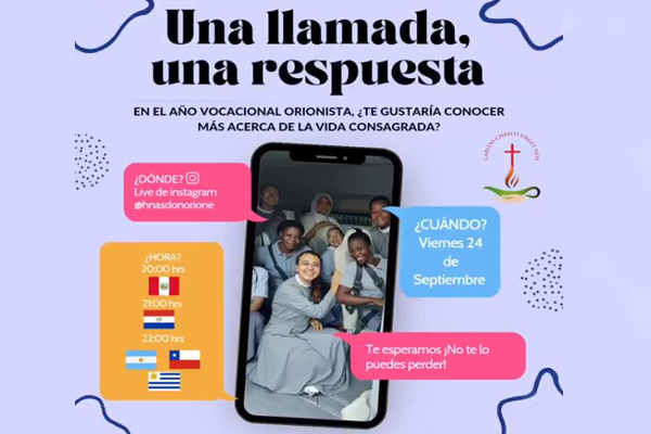 ¿Tienes dudas sobre la vida consagrada?