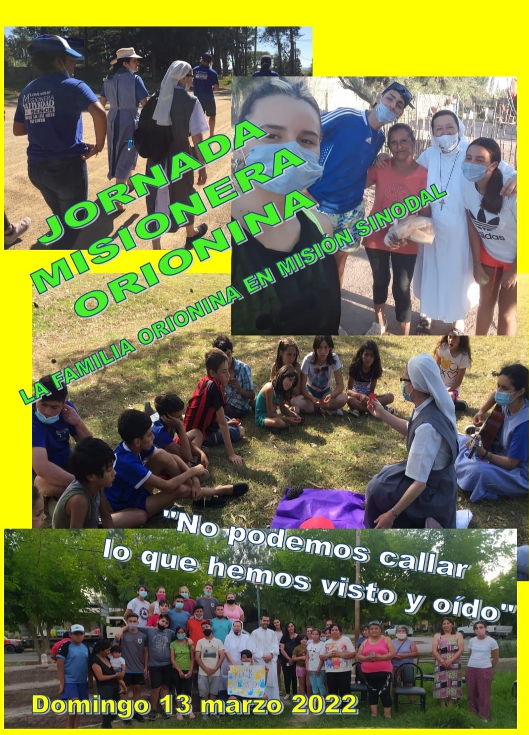 Nos preparamos para la Jornada Misionera Orionita